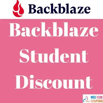 Backblaze student discount