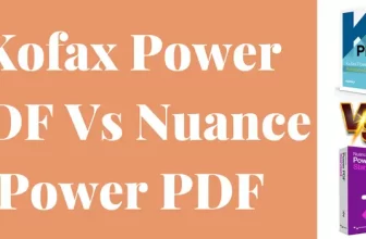 Kofax Power PDF Vs Nuance Power PDF