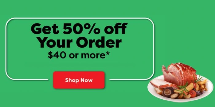 Uber Eats 50 OFF