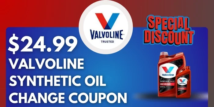 _Valvoline 24.99 Synthetic Oil Change Coupon