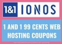 1and1 Web Hosting start at 99 cents only