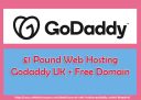 £1 Pound Web Hosting Godaddy United Kingdom with Free Domain