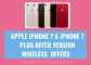 APPLE iPHONE 7 & iPHONE 7 PLUS OFFER VERIZON WIRELESS OFFERS
