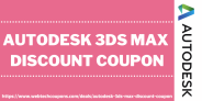 3ds Max Promo Code 2025:  50% Discount Coupon