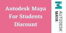 Download Autodesk Maya For Students – 33% Discount Offer