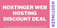Hostinger Discount Coupon Code 2025 + Additional 7% Web Hosting Discount On New Year’s Resolution Sale
