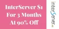 InterServer $1 For 3 Months – Buy At Very Low Cost