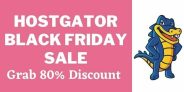 HostGator Black Friday Sale 2025: 80% Off HostGator Deals