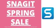 Snagit Spring Sale 2025 – Grab Upto 15% Snagit Discount