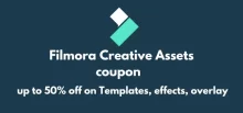 Exclusive Filmora Creative Assets coupon