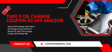 Take 5 Oil Change Coupon 50 Off Amazon.com 2025