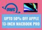 UPTO 50% OFF APPLE 13-INCH MACBOOK PRO