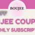 Avail $10 Boujee coupon free shipping