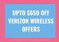 VERIZON WIRELESS OFFERS