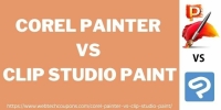 Corel Painter Vs Clip Studio Paint Comparison 2025 – Which Is Better?