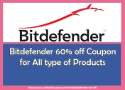 Bitdefender 60% off Coupon Code for All type of Products 2025
