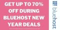 Bluehost New Year Deal 2025 – Upto 70% New Year Discount On Bluehost