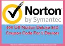 $99 Off Norton Deluxe 360 Coupon Code For 5 Devices