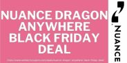 Nuance Dragon Anywhere Black Friday Deal 2025